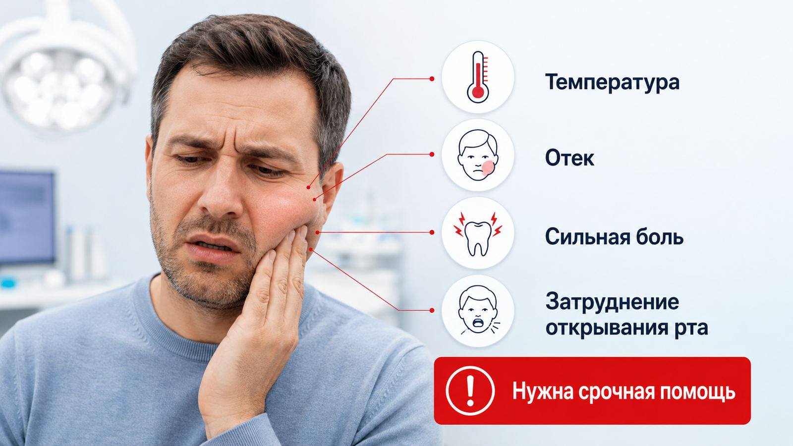 Болит зуб ночью: причины и помощь
