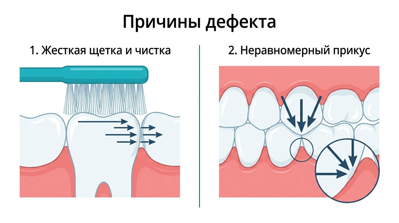 Клиновидный дефект