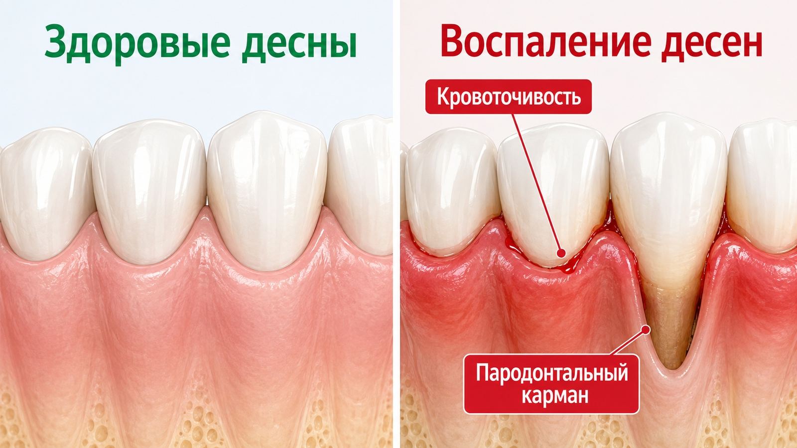 Кровоточат десны: что делать