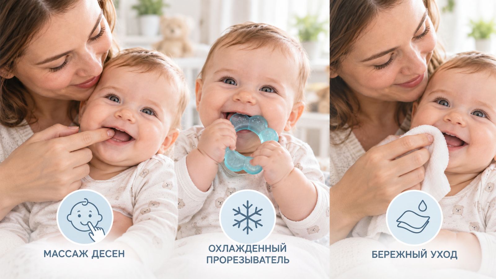 Первые зубы у ребенка