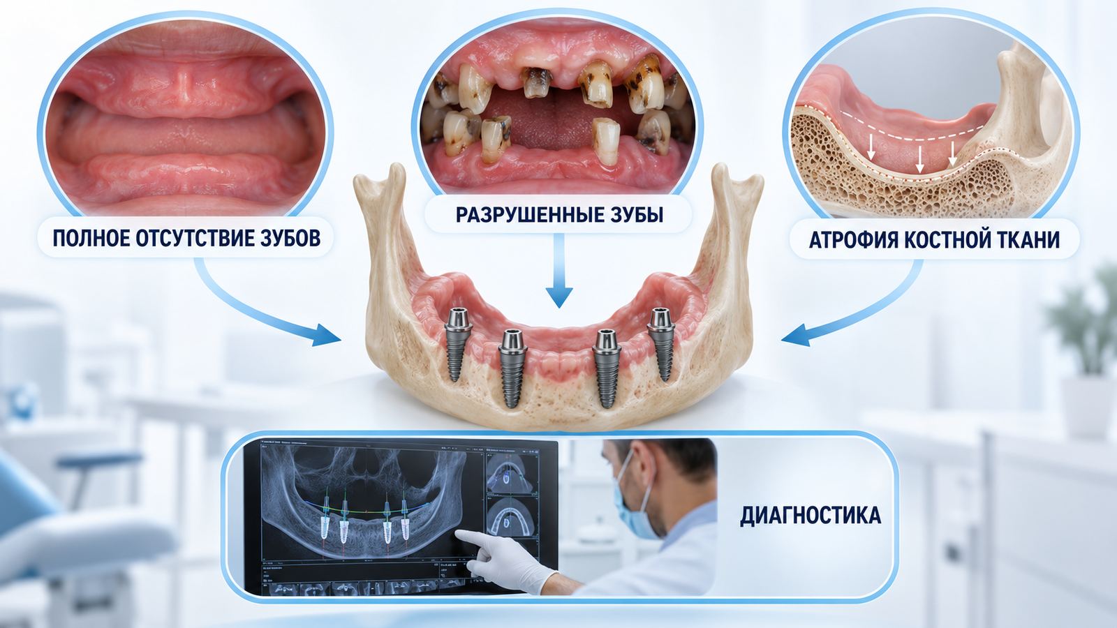 Протезирование все на 4