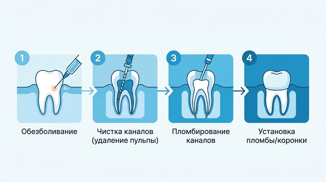 Пульпит симптомы