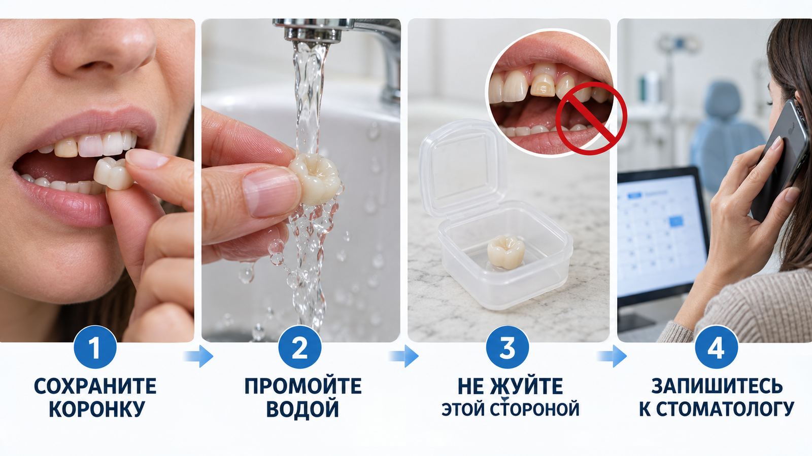 Выпала коронка